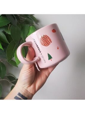 Starbucks Bando Coffee Mug Fall Pumpkin Spice 2018 Limited Edition